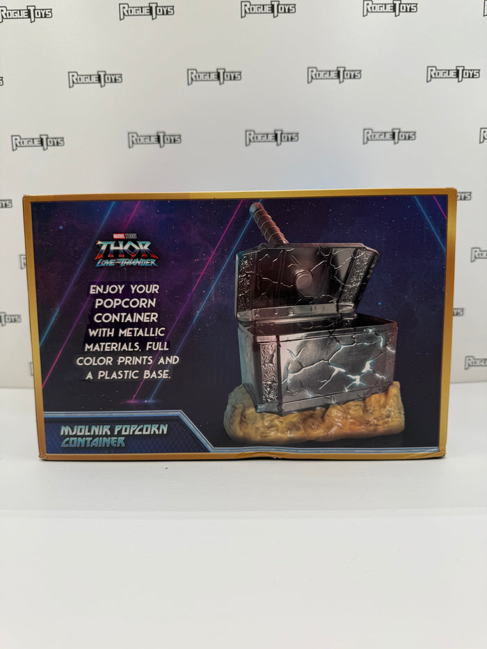 AMC Theaters Marvel Studios Thor: Love and Thunder Mjolnir Popcorn Container