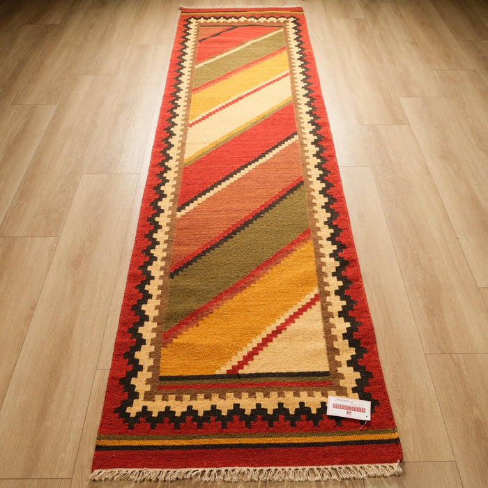 Anadolu Desenli El Dokuma Kilim — pamuk