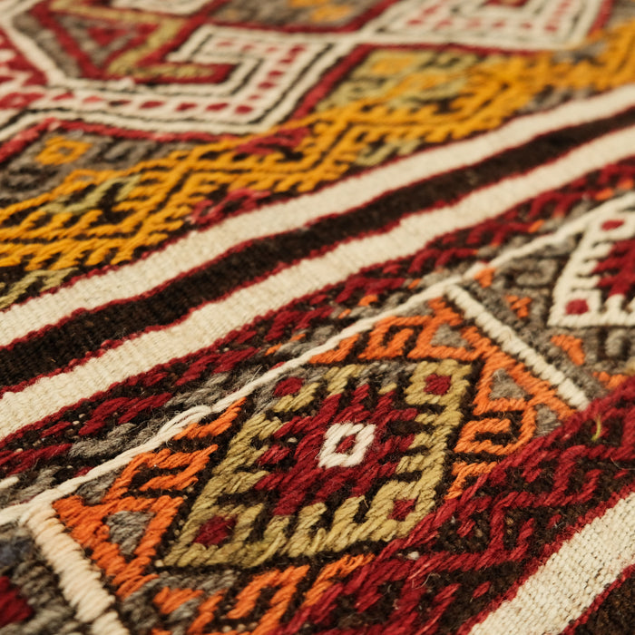 Anadolu Desenli El Dokuma Mut Cicim Kilim — nadir parça