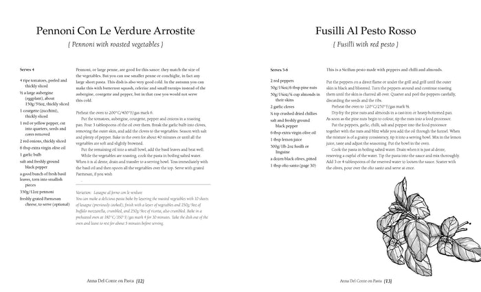 Anna Del Conte on Pasta (Anna Del Conte)