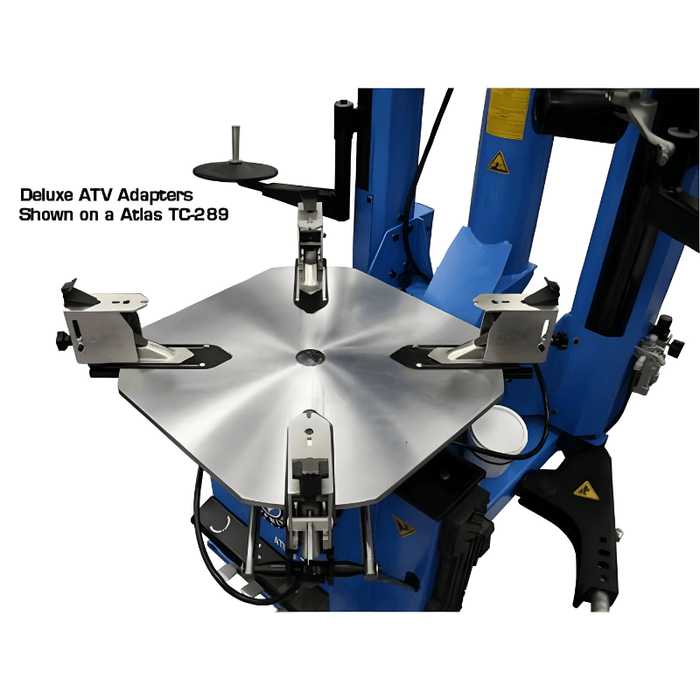Atlas ATEATTC-DX-ATV Deluxe ATV Adapters - Attached to the Tire Changer View