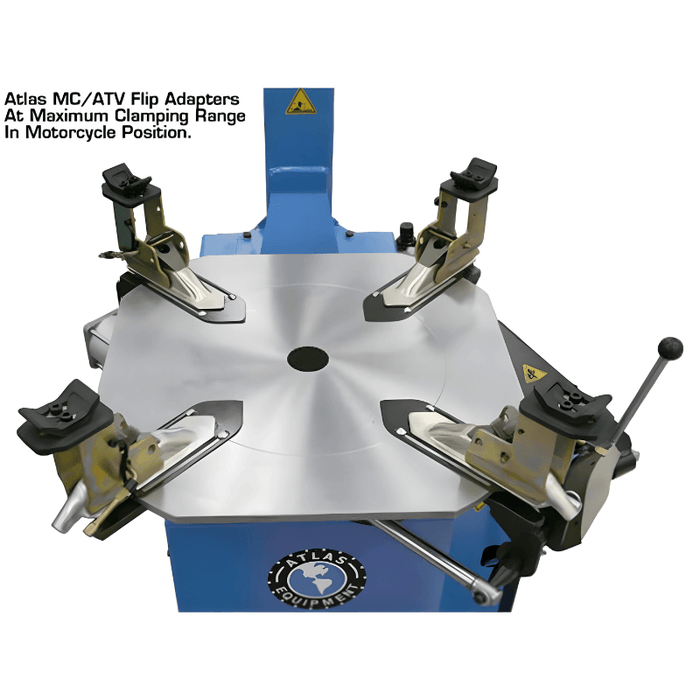 Atlas ATEATTC-MCATV Motorcycle/ATV Flip Adapters for Tire Changers - Set of 4 Clamp View