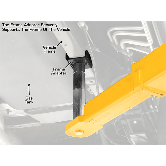 Atlas ATEATTDP-XSZ-7-6100 Frame Adapters - Adapter View Attach on the Lift