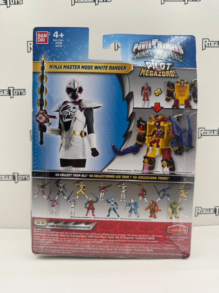 Bandai Power Rangers Ninja Steel Ninja Master Mode White Ranger