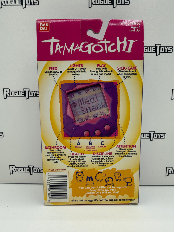 Bandai Tamagotchi (Teal and Violet Shell w/ Pink Buttons)