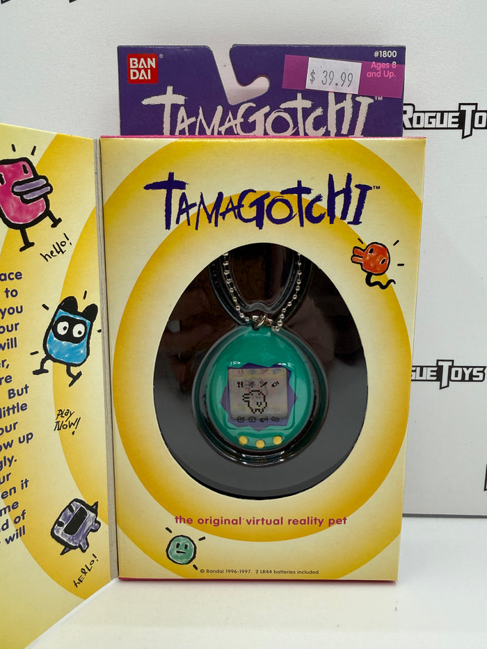Bandai Tamagotchi (Teal and Violet Shell w/ Yellow Buttons)