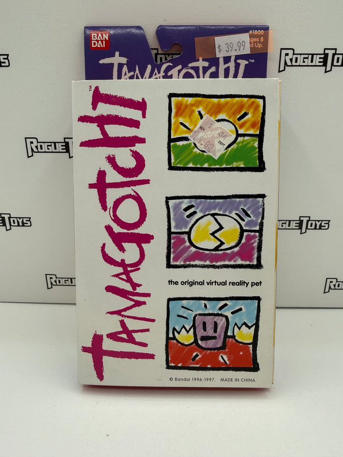 Bandai Tamagotchi (White and Black Shell w/ Black Buttons)