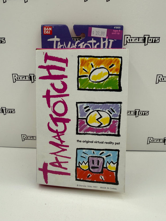 Bandai Tamagotchi (White and Black Shell w/ Black Buttons)