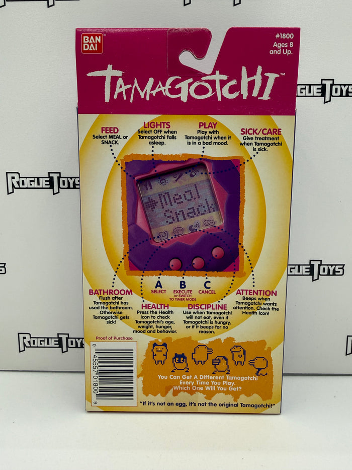 Bandai Tamagotchi (White and Black Shell w/ Black Buttons