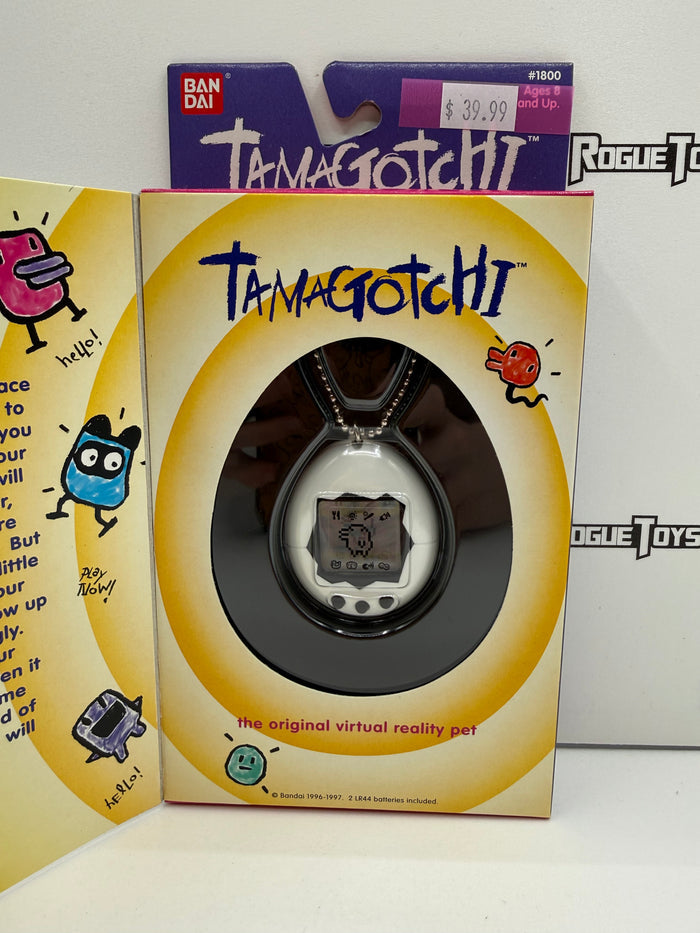 Bandai Tamagotchi (White and Black Shell w/ Black Buttons