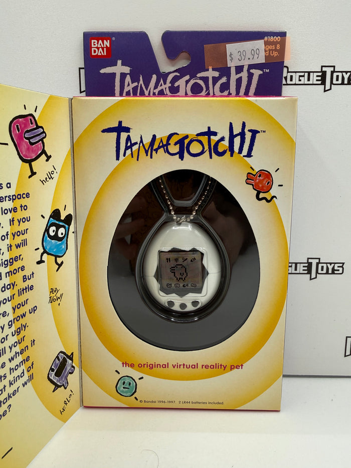 Bandai Tamagotchi (White and Black Shell w/ Black Buttons)