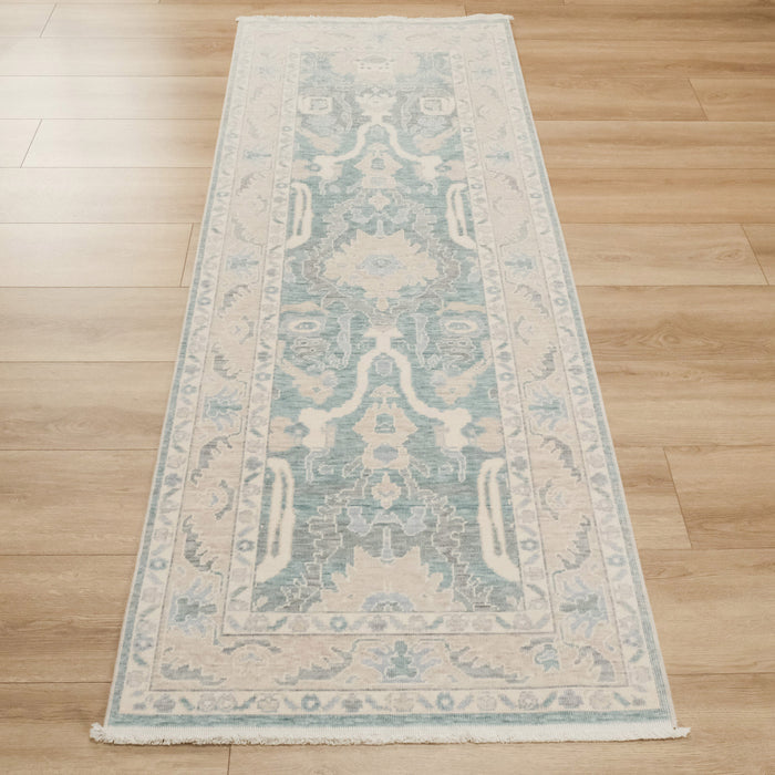 Berceste Serisi Uşak Desenli Makine Dokuma Halı — 84x235 cm