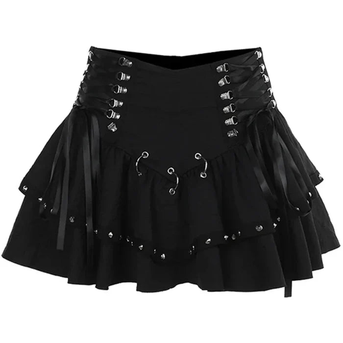 Black Grunge Skirt