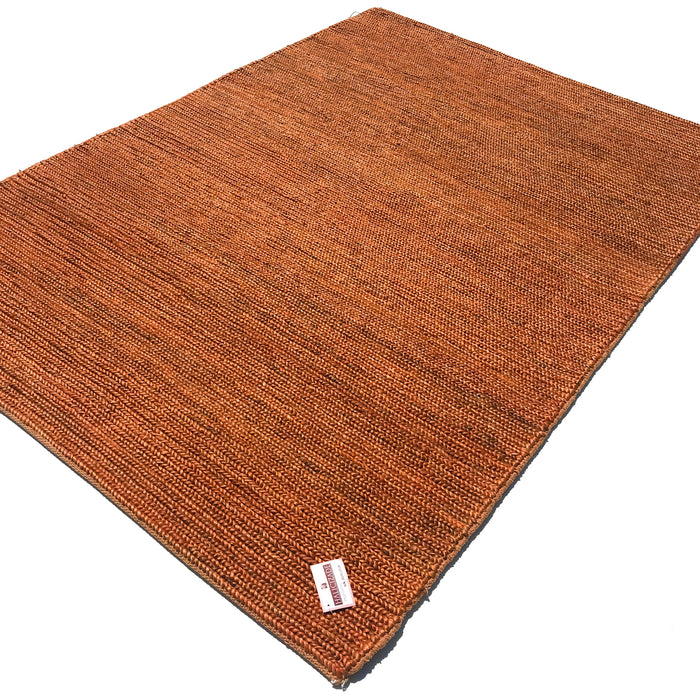Bolga Serisi Sade Desenli El Dokuma Halı, turuncu, 120x180 – 170x240 cm — Halıcızade