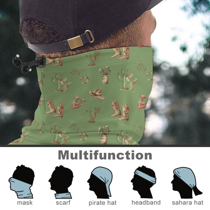Boots and Bouquets Neck Gaiter - Cozy Corner