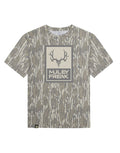 Bottomland Camo Logo Tee - Muley Freak