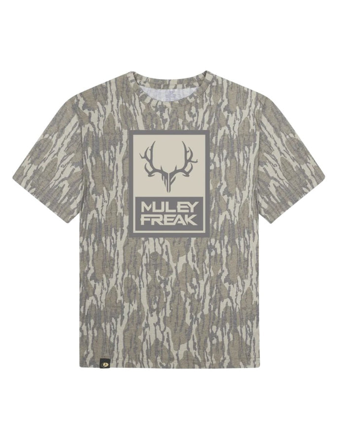 Bottomland Camo Logo Tee - Muley Freak