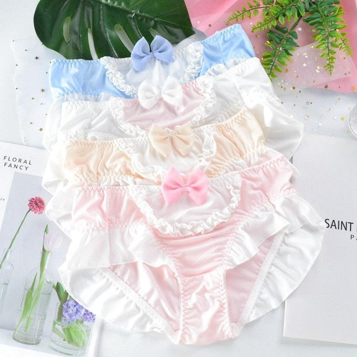Bow Lace Panties - Underwear - Femboy Fatale