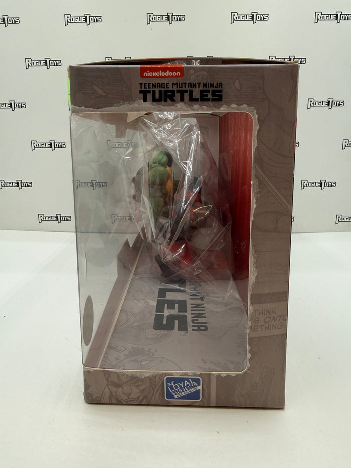 BST AXN Nickelodeon Teenage Mutant Ninja Turtles (TMNT) Raphael with Motorcycle
