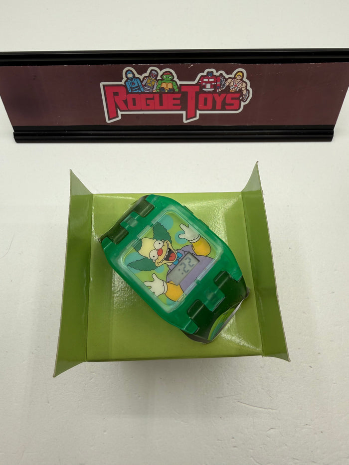 Burger King The Simpsons Krusty Official Talking Watch