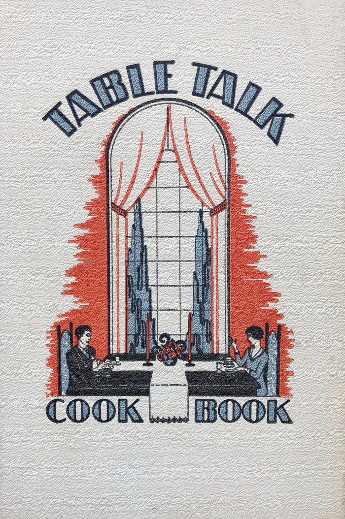 (California - Oakland) Frank Decatur White. The Table Talk Cook Book. *Signed*