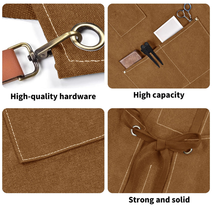 Canvas Utility Grooming Apron - Cozy Corner