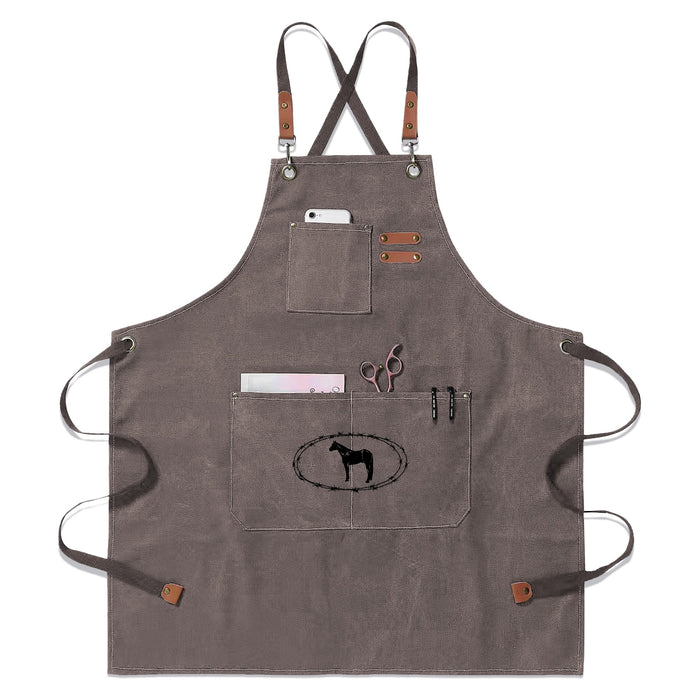 Canvas Utility Grooming Apron - Cozy Corner
