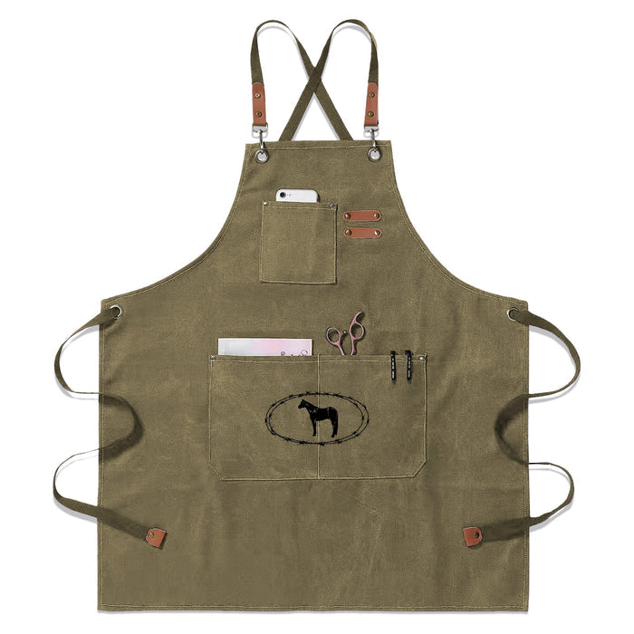 Canvas Utility Grooming Apron - Cozy Corner