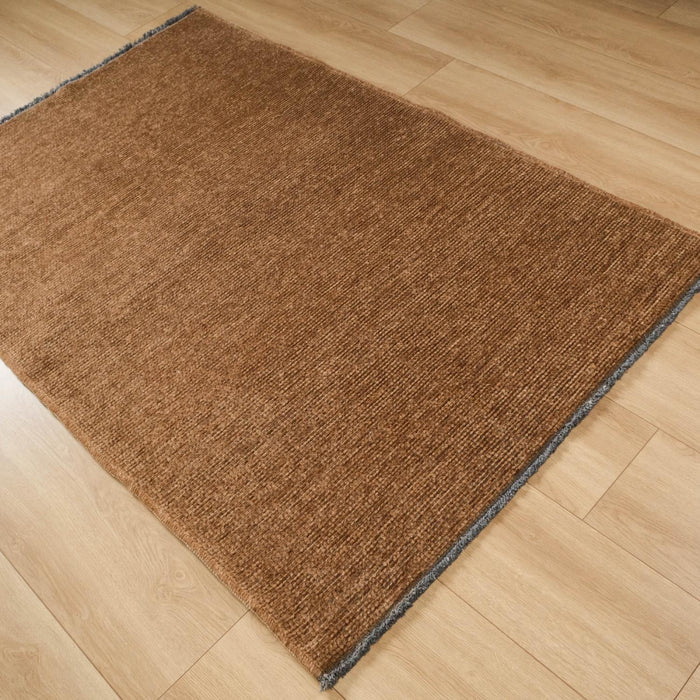 Capri Serisi Sade Desenli Makine Dokuma Halı, vizon, 120x180 cm — Halıcızade