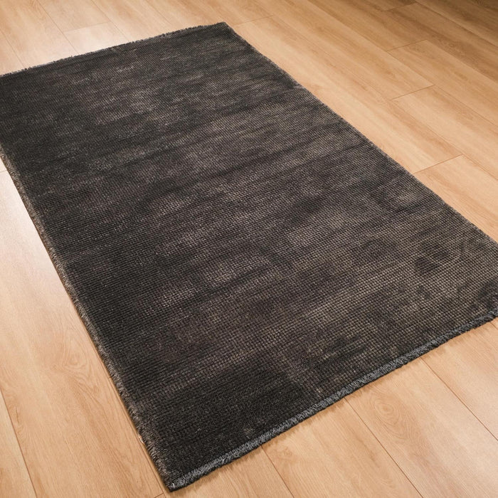 Capri Serisi Sade Desenli Makine Dokuma Halı, antrasit, 120x180 – 160x230 cm — Halıcızade