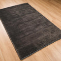 Capri Serisi Sade Desenli Makine Dokuma Halı, antrasit, 120x180 – 160x230 cm — Halıcızade