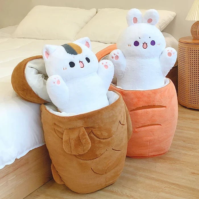 Cat Taiyaki Fish Plush