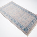 Çerçeve Desenli Tezgah Dokuma Halı, vizon, 80x140 cm — Halıcızade