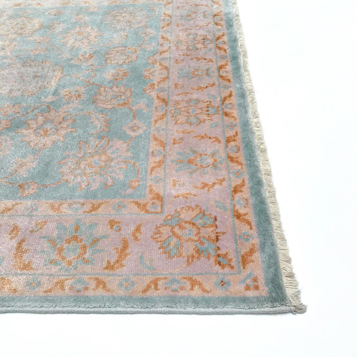 Çerçeve Desenli Tezgah Dokuma Halı — viskon