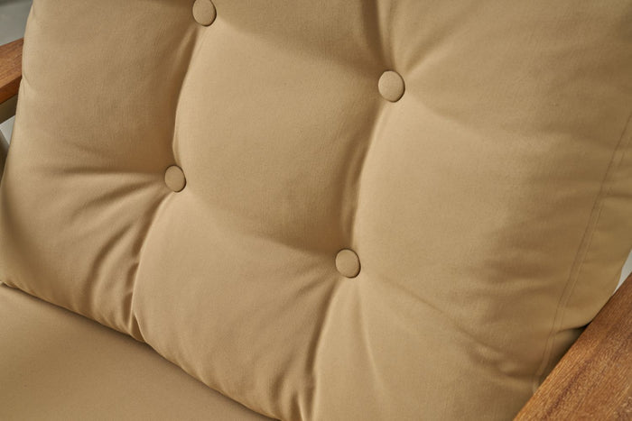 Chair Back Cushion with Buttons