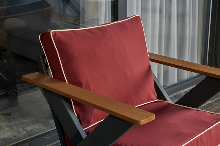 Chair Back Cushions with Full Piping
