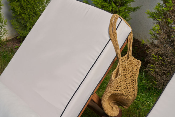 Chaise Lounge Cushions with Piping