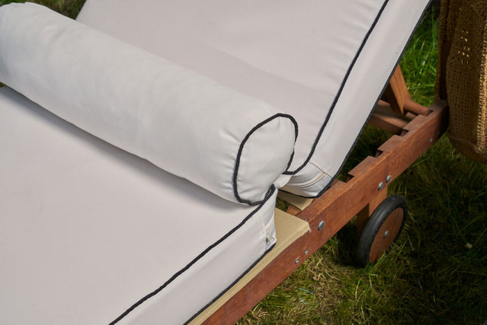 Chaise Lounge Cushions with Piping