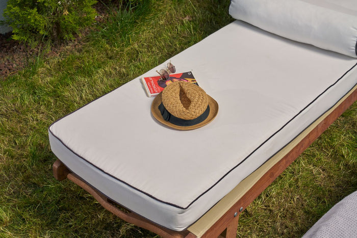 Chaise Lounge Cushions with Piping