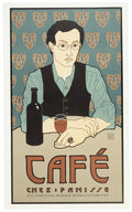 (Chez Panisse) David Lance Goines. Café Chez Panisse
