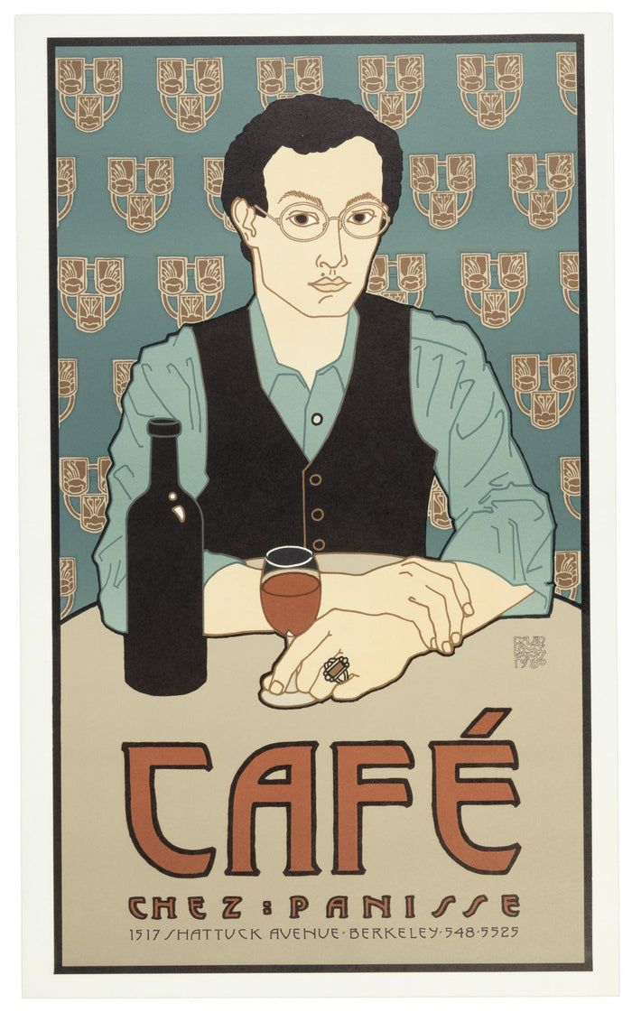 (Chez Panisse) David Lance Goines. Café Chez Panisse