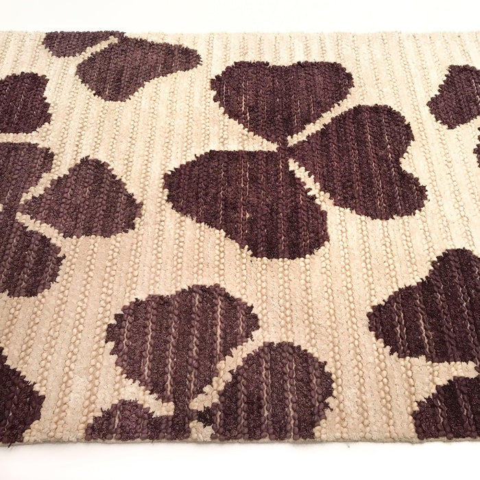 Çiçek Desenli El Dokuma Kilim — viskon