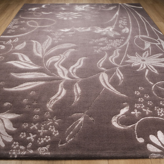Çiçek Desenli Makine Dokuma Halı — 200x300 cm