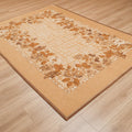 Çiçek Desenli Pamuk Kahverengi Kilim, 200x290 cm — Halıcızade