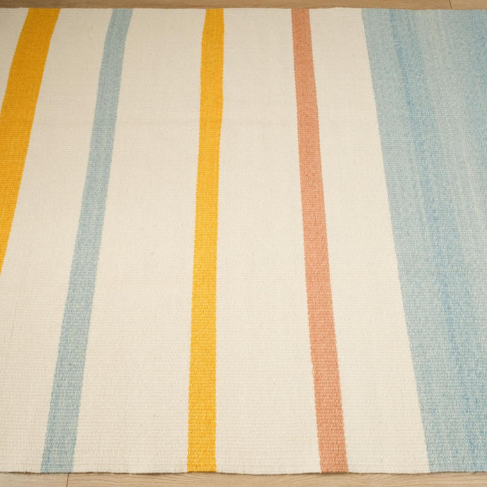 Çizgi Desenli Makine Dokuma Kilim