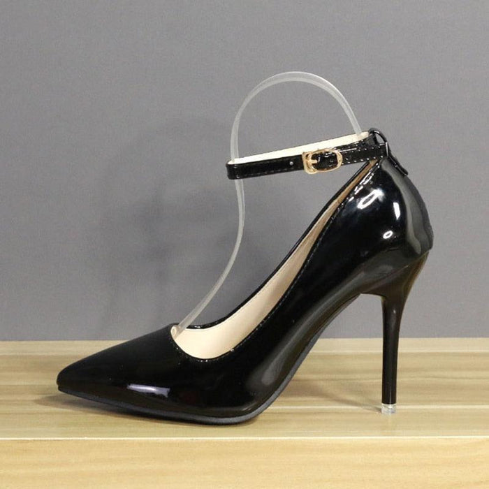 Closed Toe Stilettos 12cm Heels - Femboy Fatale
