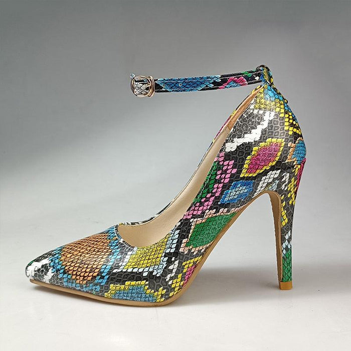 Closed Toe Stilettos 12cm Heels - Femboy Fatale
