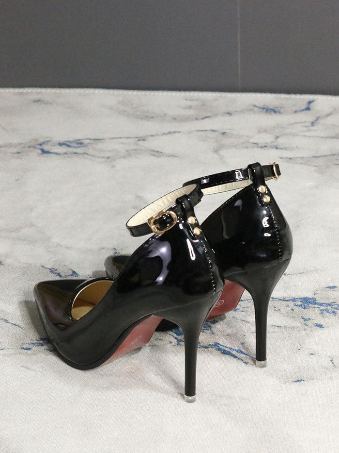 Closed Toe Stilettos 7cm Heels - Femboy Fatale