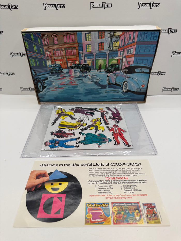Colorforms Dick Tracy Action Playset