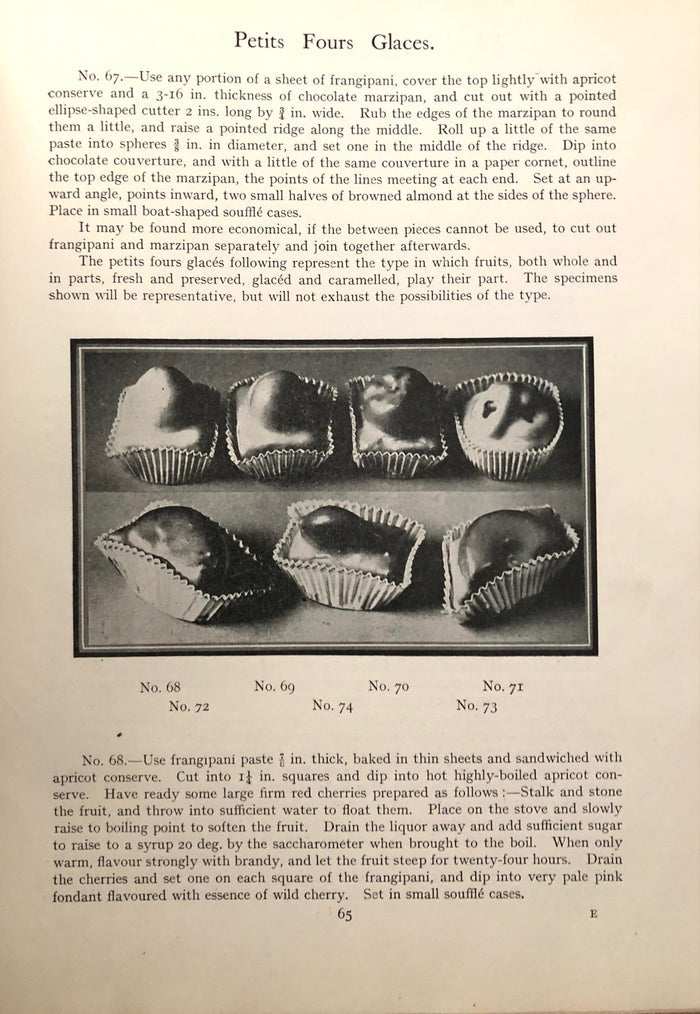 (Confectionery) Harris, H.G. & S.P. Borella. All About Genoese, Glaces, Petits Fours & Bon Bons.